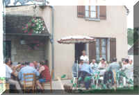 Lunch at the Charriat terrasse, a day to remember - Click to see a larger picture